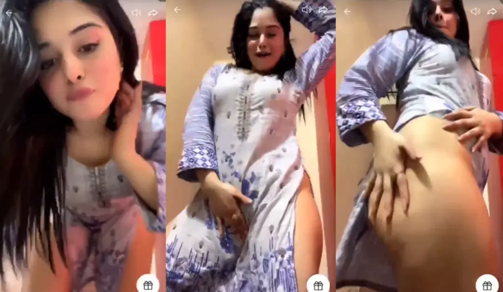Lahore Punjabi Babe Shows Big Ass Stripping On Tango Live