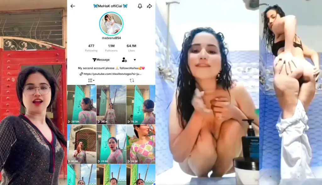 Mehak Official Pakistani Tiktoker Leaked Nude Video Showing Boobs And Pussy