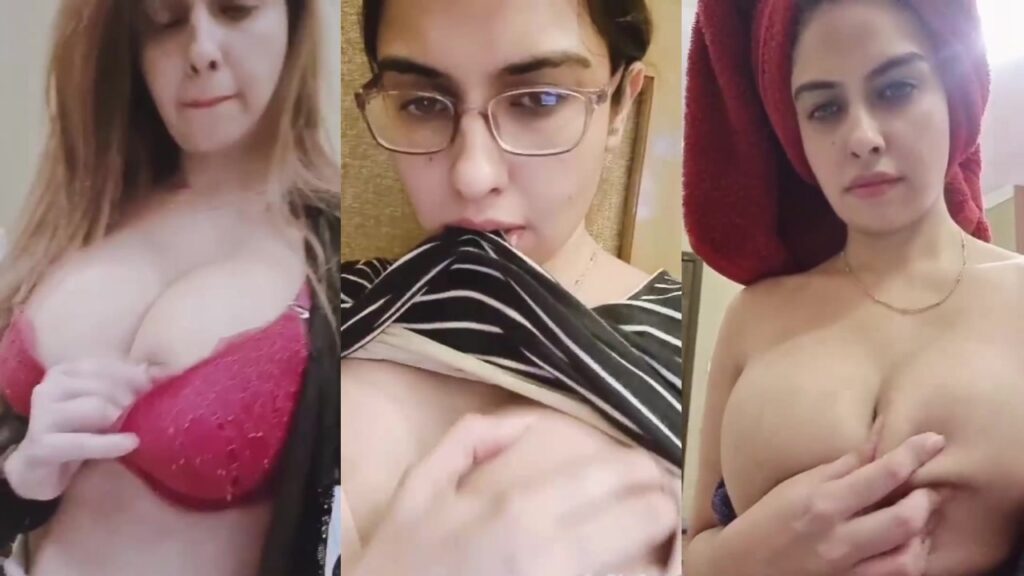 Pakistani Aunty Shows Huge Boobs And Nude Body Flaunting
